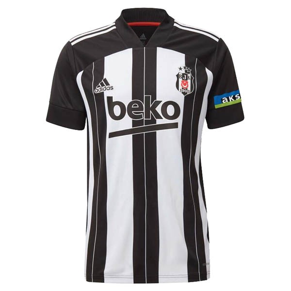 Tailandia Camiseta Besiktas 2ª 2020 2021 Negro Blanco